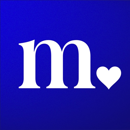 Matchのブランドロゴ。ハートマークが目印のアイコンデザイン